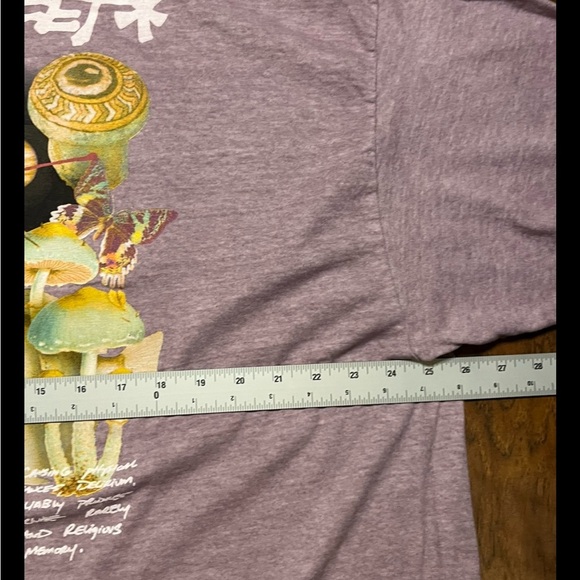 Bittersweet 2XL Graphic Tee Fairy Mushroom Purple - Picture 6 of 8
